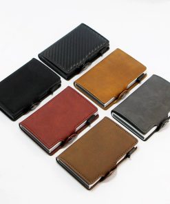 Alternative view of Card Holder for Men Women with Anti-Skimming Pop-Up - Model: 636768468281