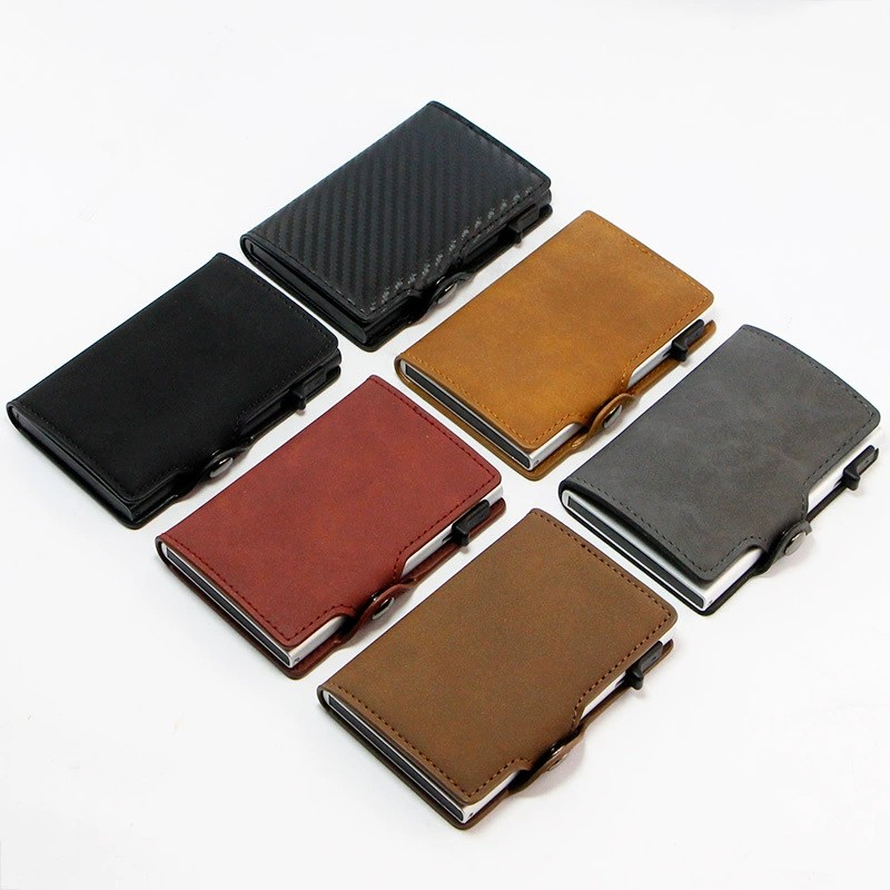 Card Holder for Men Women with Anti-Skimming Pop-Up - Model: 636768468281 - 图片 2