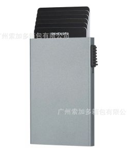 Alternative view of Anti-theft Card Case for Bank Cards with Automatic Ejection - Model: 929245379056