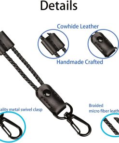 Alternative view of Anti-Loss Work Badge Lanyard with Adjustable PU Strap - Model: 914454337724