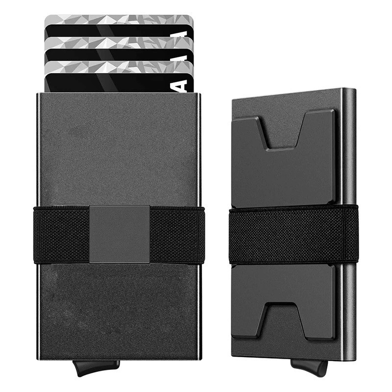 Anti-Theft Card Sleeve for Secure Travel with RFID Shielding and Auto Pop-Up - Model: 836261311001 - 图片 6