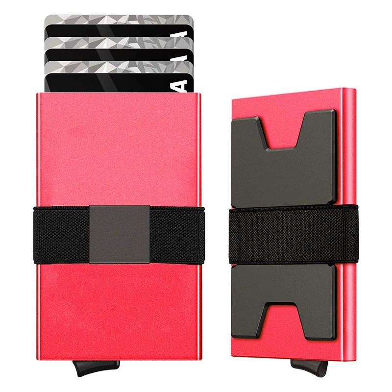 Anti-Theft Card Sleeve for Secure Travel with RFID Shielding and Auto Pop-Up - Model: 836261311001 - 图片 7