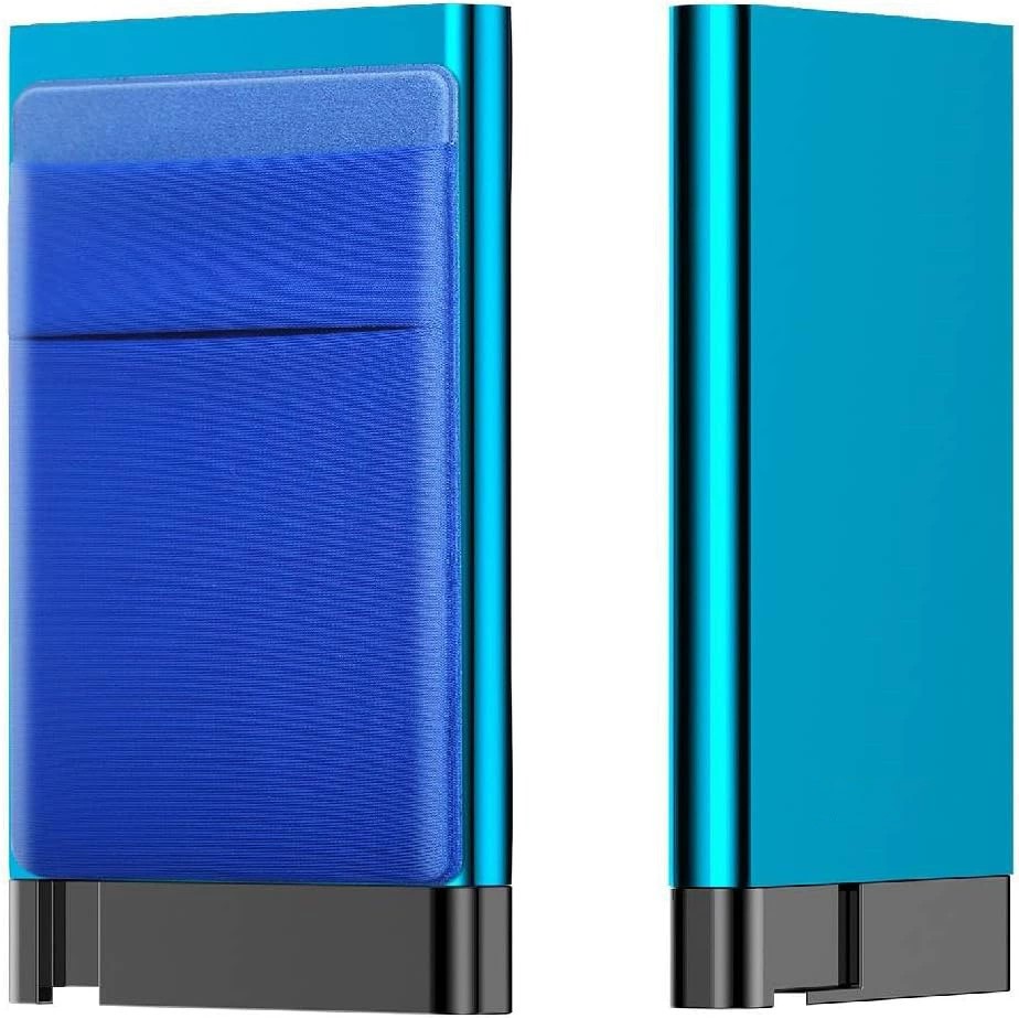 Anti-Skimming Card Wallet for Men with Automatic Pop-Up Card Case - Model: 833366675022 - 图片 8