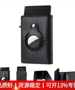 Card Holder for Men with Anti-Skimming RFID Blocking - Model: 765723907246