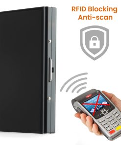 Alternative view of Card Holder for Bank Credit Cards with 6 Slots - Model: 749326412547