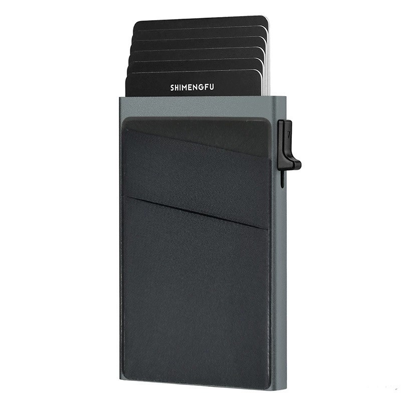 Automatic Pop-Up Card Case with RFID Protection for Everyday Carry - Model: 746443740562 - 图片 7