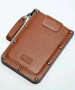Alternative view of Compact 5-Card Wallet for Men Women with Pull-Out Card Access - Model: 739792196105