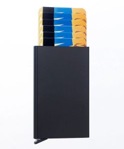 Alternative view of Anti-skimming Metal Card Sleeve for Bank Cards with Multi-card Slots - Model: 738055179197
