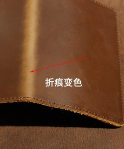Alternative view of Vintage Leather Passport Case for Travel Documents and Boarding Pass - Model: 721775307810