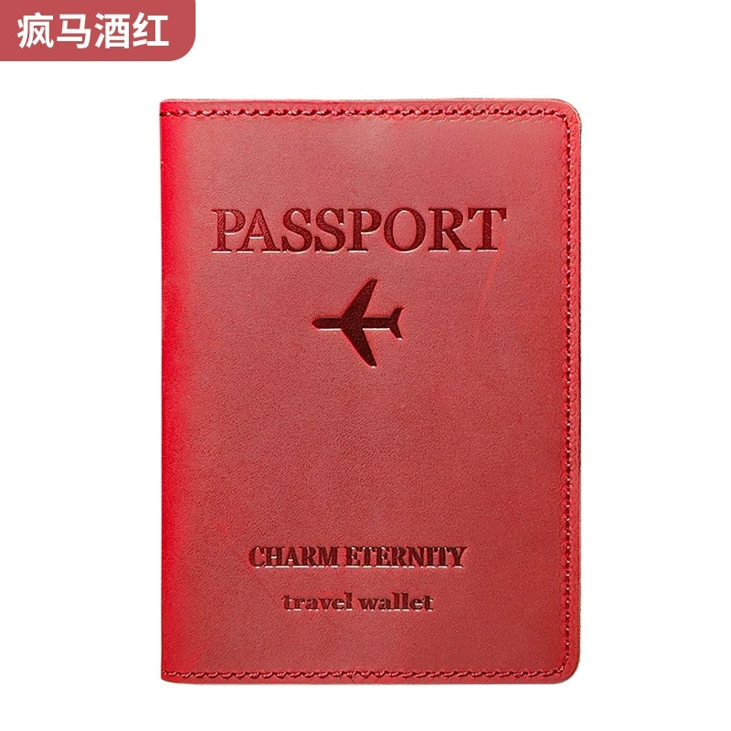 Retro Leather Travel Document Case for Passport and Tickets - Model: 719471850350 - 图片 7