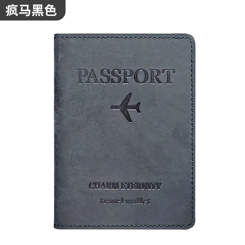 Retro Leather Travel Document Case for Passport and Tickets - Model: 719471850350 - 图片 9