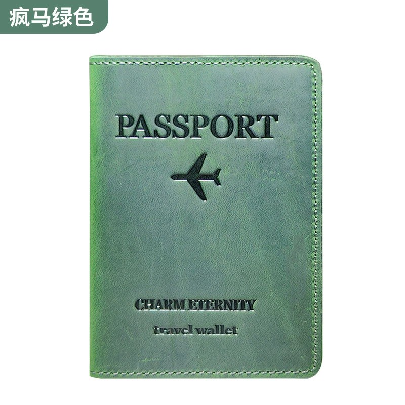 Retro Leather Travel Document Case for Passport and Tickets - Model: 719471850350 - 图片 10