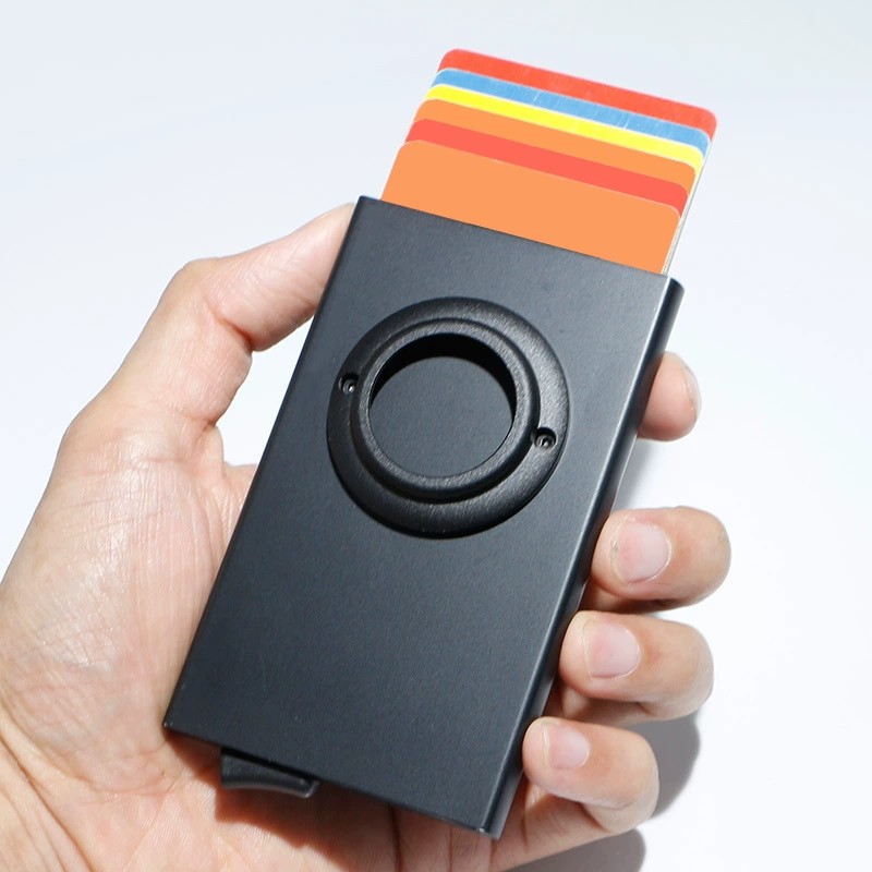 Metal Wallet for AirTag and Cards with RFID Protection - Model: 715778839816 - 图片 4