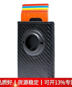 Card Holder Wallet with Airtag for Tracking and Quick Access - Model: 715778839778