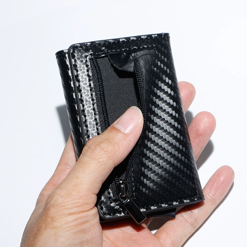 Card Holder Wallet with Airtag for Tracking and Quick Access - Model: 715778839778 - 图片 2