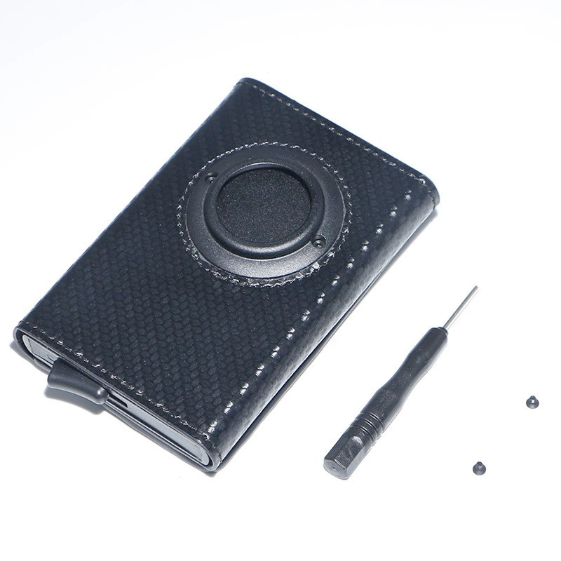 Card Holder Wallet with Airtag for Tracking and Quick Access - Model: 715778839778 - 图片 5