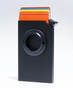 Alternative view of RFID Blocking Card Sleeve for Credit Cards with Airtag Slot - Model: 715476999653