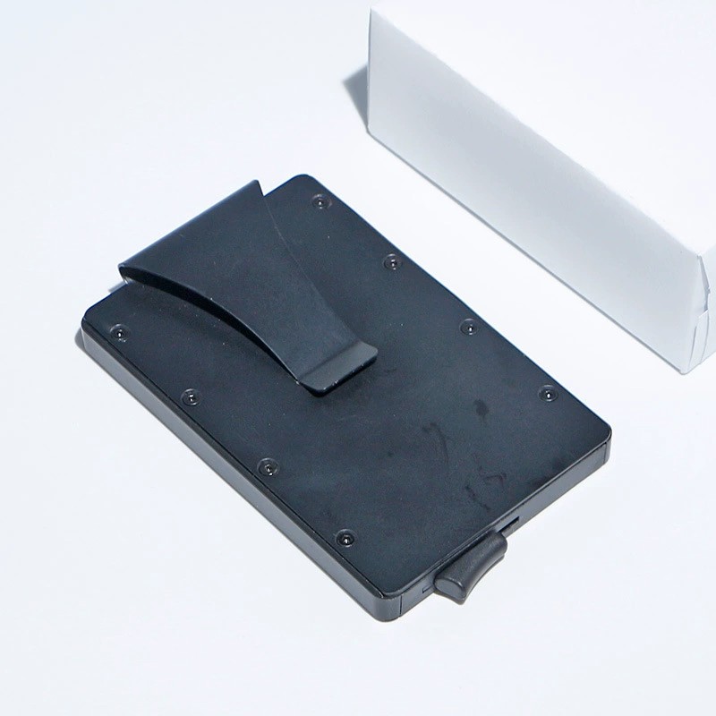Metal Card Holder with RFID Protection for Secure Credit Card Carry - Model: 715385109600 - 图片 3