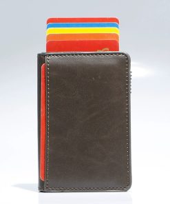 Alternative view of Men's Metal Card Clip with Tracker for Secure RFID Blocking - Model: 715272262785