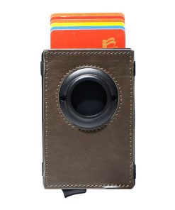 Alternative view of Automatic Pop-Up Card Holder for Men with Airtag Tracking, Large Capacity - Model: 715150140480