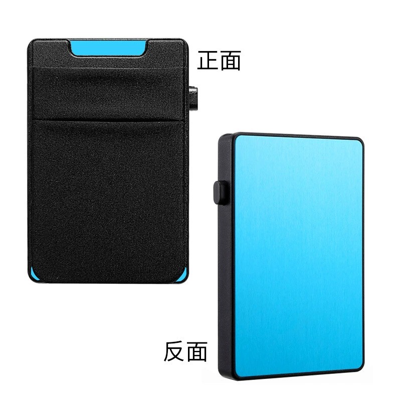 Anti-Skimming RFID Card Holder for Business Cards and Cash - Model: 697342399444 - 图片 7