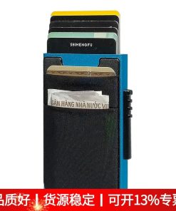 RFID Blocking Card Sleeve for Business Cards and Credit Cards - Model: 696700213459