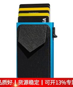 Anti-Skimming Card Sleeve for Bank Cards with Quick Access - Model: 696673354814