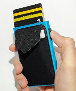 Alternative view of Anti-Skimming Card Sleeve for Bank Cards with Quick Access - Model: 696673354814