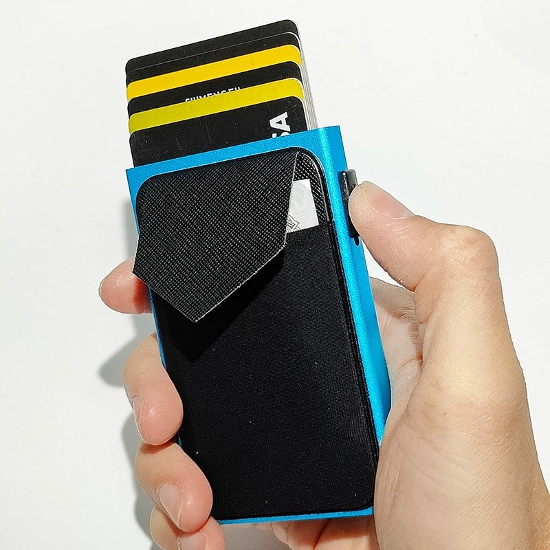 Anti-Skimming Card Sleeve for Bank Cards with Quick Access - Model: 696673354814 - 图片 2
