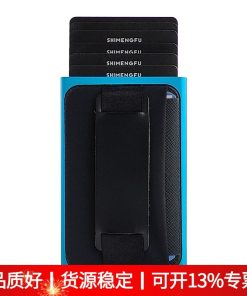 Anti-Skimming Metal Card Case for Men and Women - Model: 696602466340