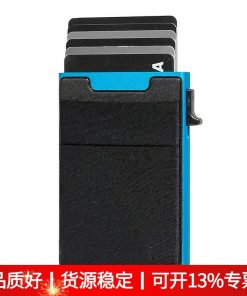 RFID Blocking Card Holder for Travel and Daily Use - Model: 696501581129