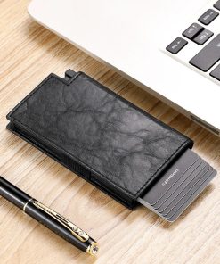 Alternative view of RFID Blocking Card Case for Men with Money Clip - Model: 690010934887