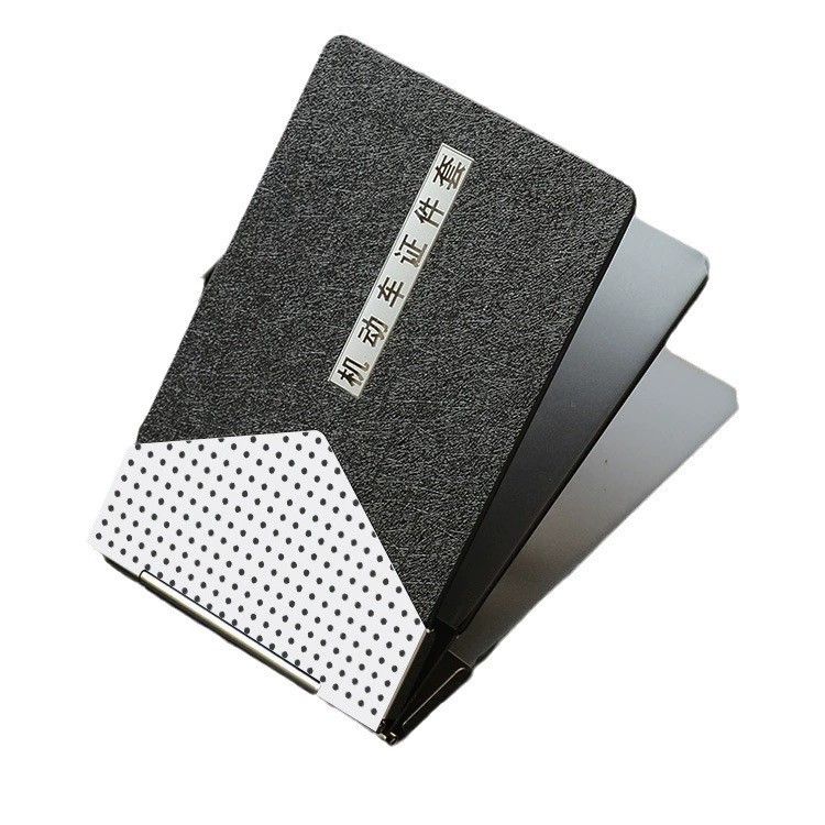 Driver's License and Vehicle License Case with Clip for Car Documents - Model: 624466999952 - 图片 5
