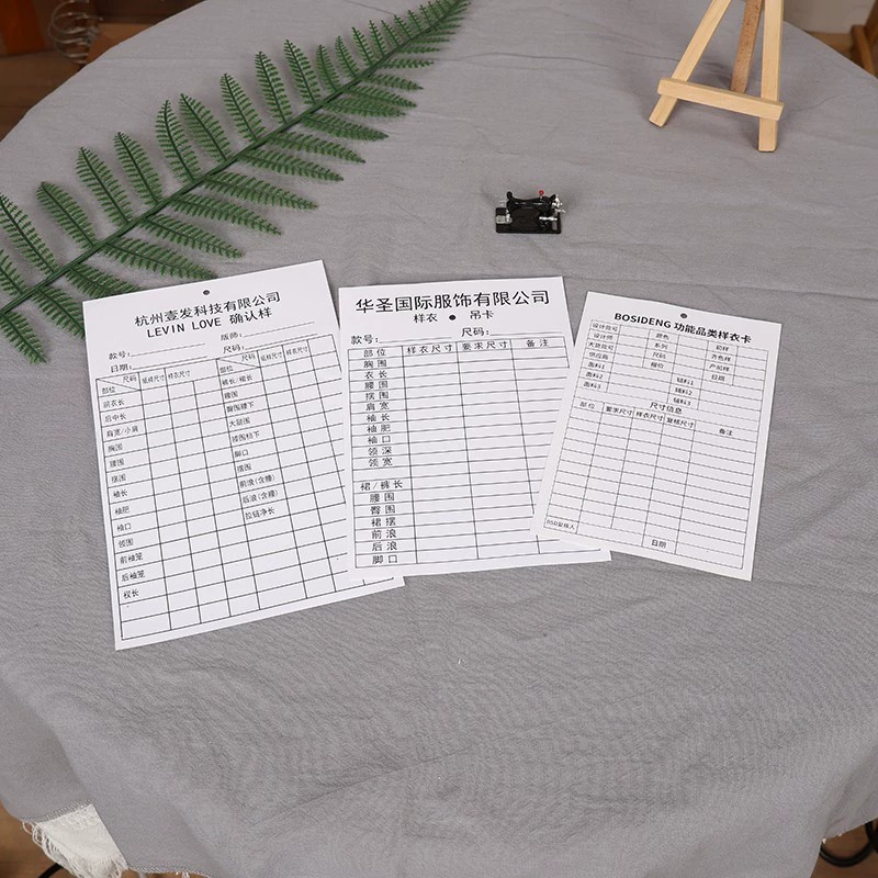 Fabric Sample Card for Clothing Batch with Sealing Sample Board - Model: 1001554262965 - 图片 3