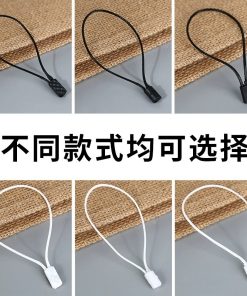 Alternative view of Hanging Tags for Clothing with Thick Cotton Wax Rope - Model: 999971557370