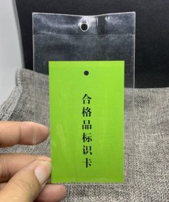 Alternative view of Clear Plastic Woven Label for Bags and Collar Tags - Model: 1000190565608