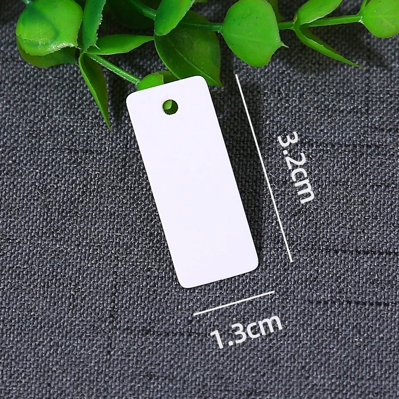 Blank Hang Tag for Clothing with Price Tag Card - Model: 999350742904 - 图片 6