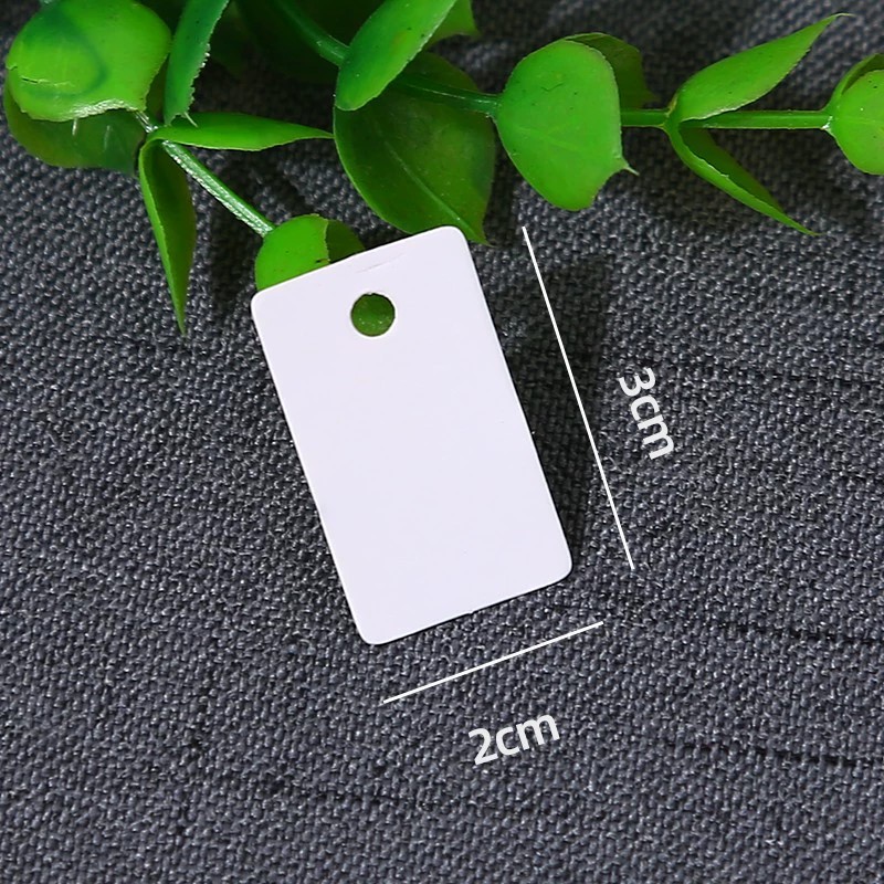 Blank Hang Tag for Clothing with Price Tag Card - Model: 999350742904 - 图片 8