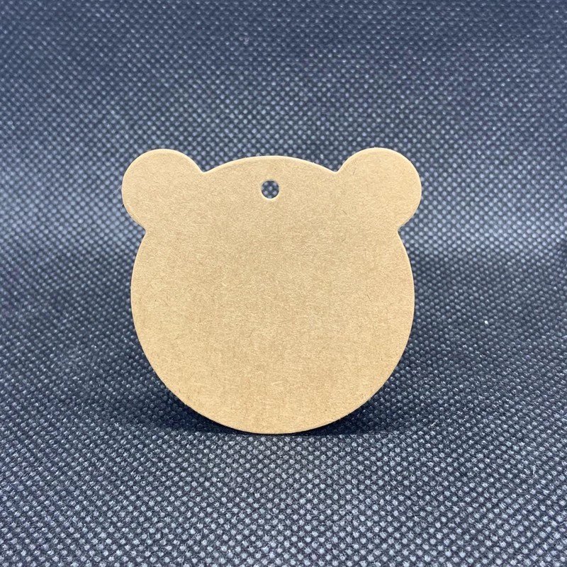 Blank Flower Children's Clothing Tags with Round Bear Shape for Retail Pricing - Model: 998870327042 - 图片 7