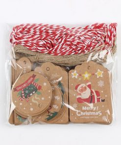 Alternative view of Small Hanging Ornaments for Gift Wrapping and Greeting Card Crafting - Model: 683839368469