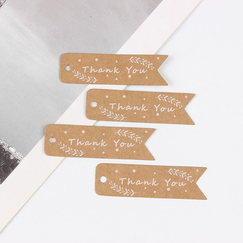 Thank You Kraft Paper Tags for Handmade Cake Cookie Packaging and Labeling - Model: 693276616842 - 图片 6
