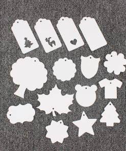 Alternative view of Hand-Writable Kraft Paper Cards for Kindergarten Holiday Gifts - Model: 750095820051