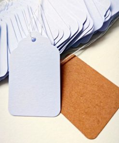 Alternative view of Hand-Writable Jewelry Tag for Gift Card and Packaging - Model: 951638746792