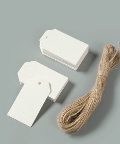Hand-Writable Watercolor Paper Tags for Gift Boxes and Holiday Blessings - Model: 1004418273096