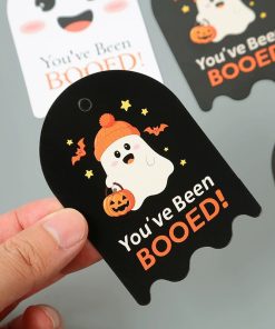Alternative view of Halloween Ghost Tag for Candy Gift Packaging and Party Decoration - Model: 1050856570087