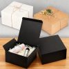 20cm Kraft Paper Box for Packaging with Secure Buckle Bottom - custom logo apparel and promotional gifts by Ncgift