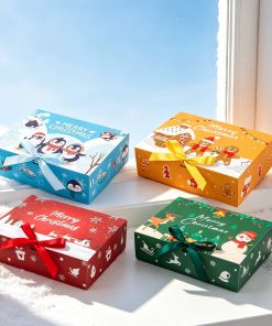 Alternative view of Christmas Packaging Box for Party Holiday Gifts - Model: 991389951872