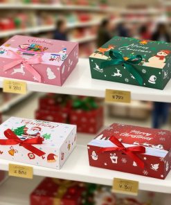 Christmas Packaging Box for Holiday Gift Giving and Party Favors - Model: 965961980354