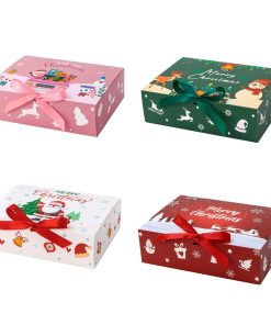Alternative view of Christmas Packaging Box for Holiday Gift Giving and Party Favors - Model: 965961980354