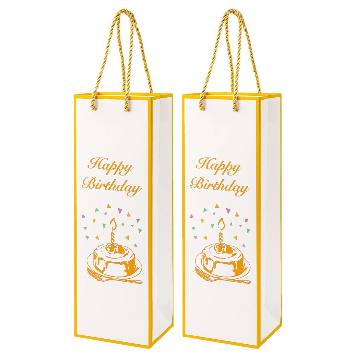 Happy Birthday Wine Gift Bag for Red Wine Bottles - Model: 990279097147 - 图片 5